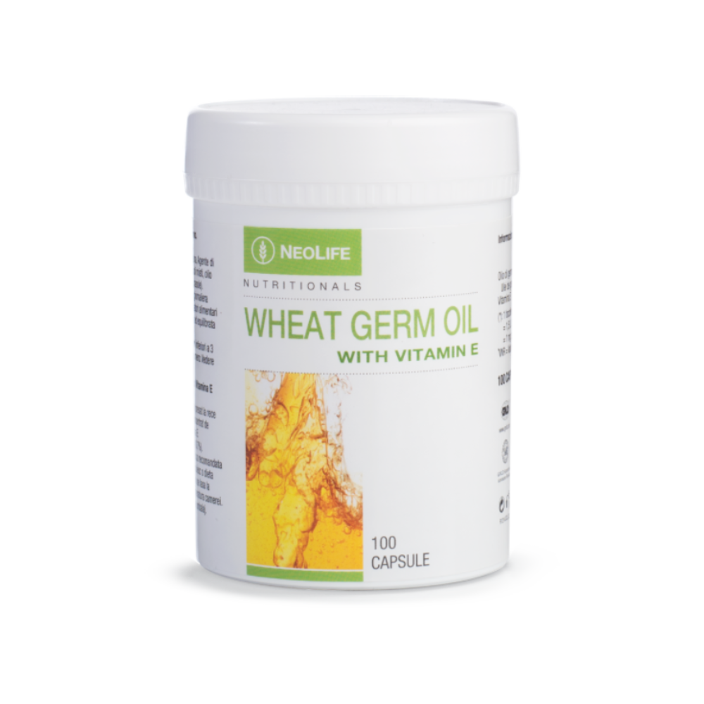 VITAMINAS E Wheat germ oil papildai is Neolife